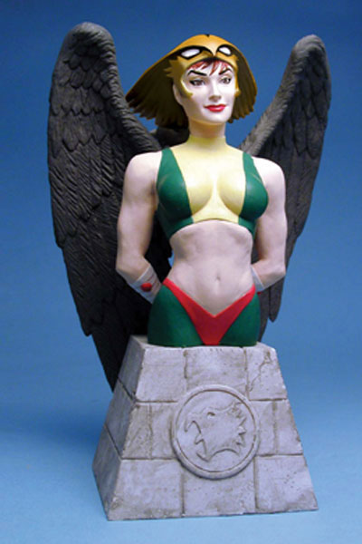 Women of the DC Universe Series 1 Adam Hughes Hawkgirl Bust from DC Direct