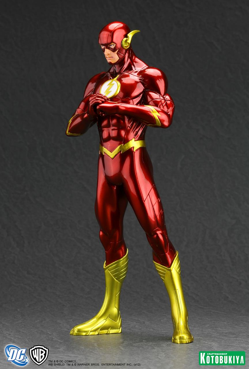 kotobukiya dc comics the flash artfx statue